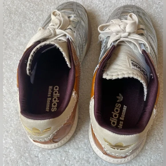 Adidas by Wales Bonner Metallic Samba Sneakers - Picture 6 of 13